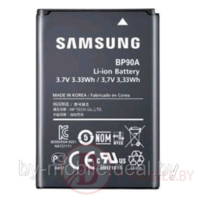 АКБ (Аккумуляторная батарея) для фотоаппаратов Samsung BP90A - фото 1 - id-p48079707