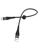 USB кабель Borofone BX32 Type-C для зарядки и синхронизации (красный) 0,25 метра