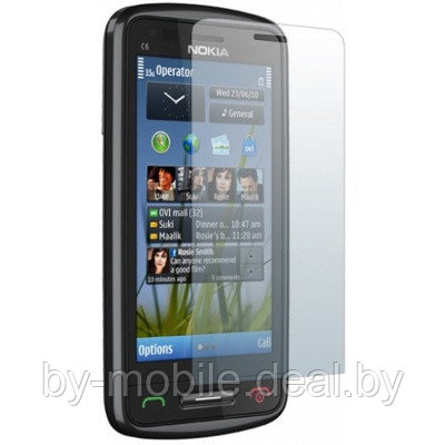 Защитная пленка для Nokia C6 ( глянцевая )