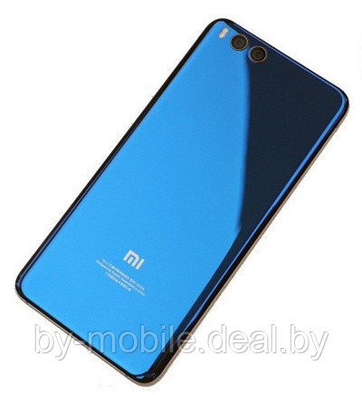Задняя крышка (стекло) для Xiaomi Mi Note 3 (синий)