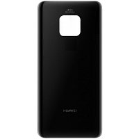 Задняя крышка (стекло) для Huawei Mate 20 HMA-L29 (черный)