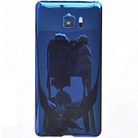 Задняя крышка (стекло) для HTC U Play (синий)
