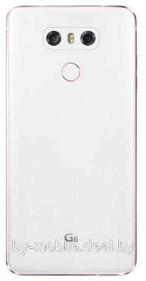 Задняя крышка (стекло) для LG G6 Dual SIM H870DS (белый)