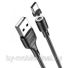 USB кабель Hoco X52 Type-C зарядка магнитная (черный) 1 метра