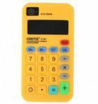 Чехол силиконовый ACTIV Calculator для Apple iPhone 5 (оранжевый)