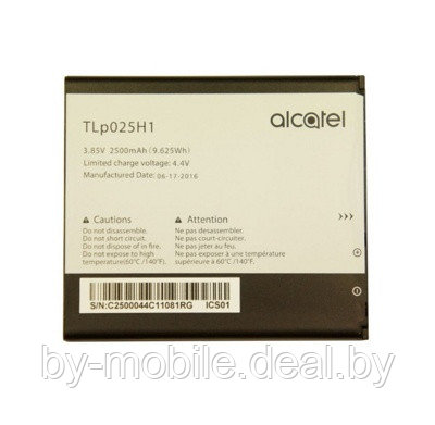 АКБ (Аккумуляторная батарея) для Alcatel POP 4 5051D (TLp025H1, TLp025H7) - фото 1 - id-p113198966