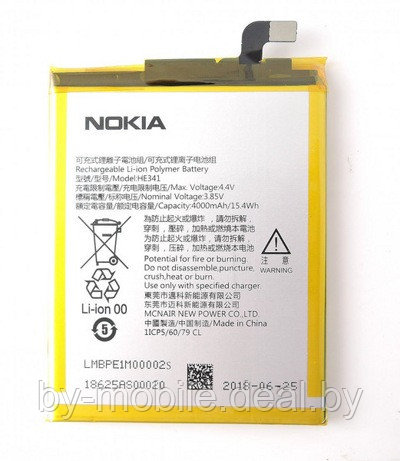 АКБ (Аккумуляторная батарея) для телефона NOKIA 2.1 (HE341) - фото 1 - id-p164849960