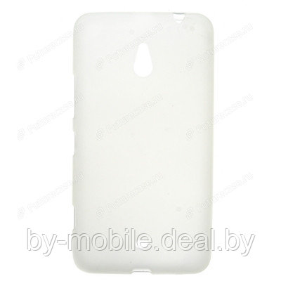 Силиконовый чехол накладка для Nokia Lumia 1320 прозрачный - фото 1 - id-p12570913