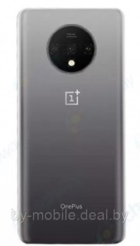Задняя крышка (стекло) для OnePlus 7T (зеркально-черный) - фото 1 - id-p167386473