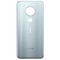 Задняя крышка (стекло) для Nokia 6.2 (серебристый)