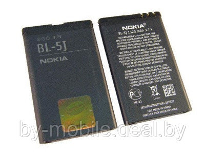 АКБ (Аккумуляторная батарея) для телефона Nokia BL5J Original