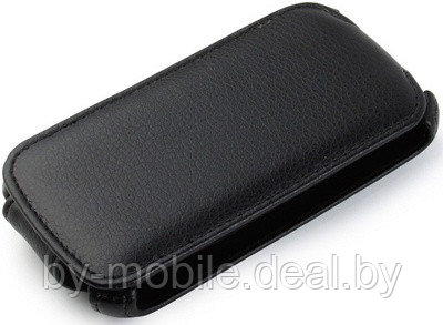 Чехол футляр-книга ACTIV Flip Leather для HTC T8585 HD2 (чёрный) - фото 1 - id-p14669777