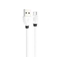 USB кабель Hoco x27 micro-usb для зарядки и синхронизации (белый)