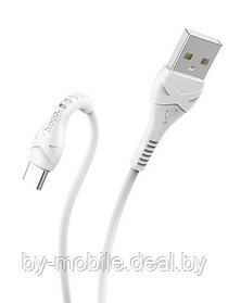 USB кабель Hoco x40 micro-usb для зарядки и синхронизации (белый)