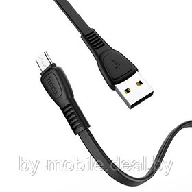 USB кабель Hoco x40 micro-usb для зарядки и синхронизации (черный)