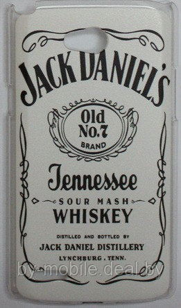 Пластиковый чехол накладка для LG L80 "Jack Daniels" - фото 1 - id-p22546810