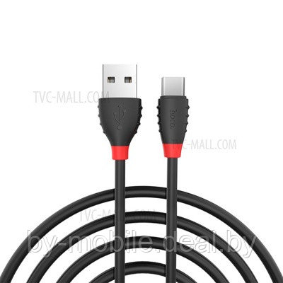 USB кабель Hoco X27 Type-C для зарядки и синхронизации (черный) 1,2 метра - фото 1 - id-p117740513