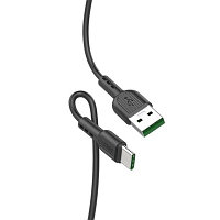 USB кабель Hoco X33 Type-C для зарядки и синхронизации (черный) 1 метра