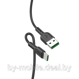 USB кабель Hoco X33 Type-C для зарядки и синхронизации (черный) 1 метра