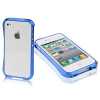 Бампер DEFE CLEAVE iPhone 4/4s (синий)