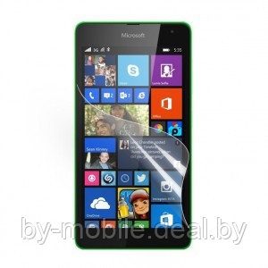 Защитная пленка для Microsoft Lumia 535, 535 Dual SIM( глянцевая ) - фото 1 - id-p23298026