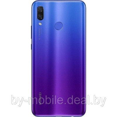 Задняя крышка (стекло) для Huawei Nova 3 PAR-LX1 (фиолетовый) - фото 1 - id-p119419697