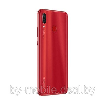 Задняя крышка (стекло) для Huawei Nova 3 PAR-LX1 (красный) - фото 1 - id-p119522714