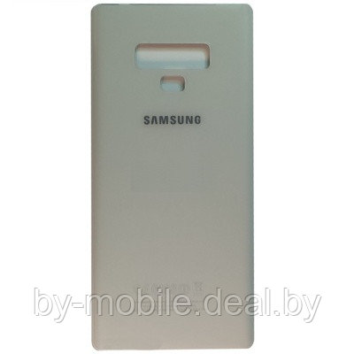 Задняя крышка (стекло) для Samsung Galaxy Note 9 (SM-N960F) белый - фото 1 - id-p177788302