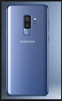 Задняя крышка для (стекло) Samsung Galaxy S9+ (G965) синий