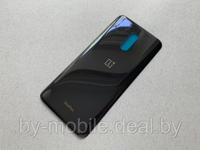 Задняя крышка (стекло) для OnePlus 8 европейская версия (черный)