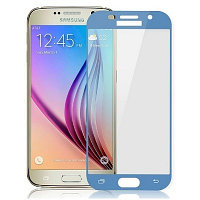 Защитное стекло Samsung Galaxy A5 2017 (синий) 5D