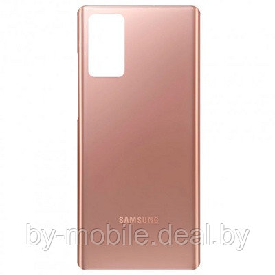 Задняя крышка для Samsung Galaxy Note 20 (G980) бронзовый - фото 1 - id-p177925270
