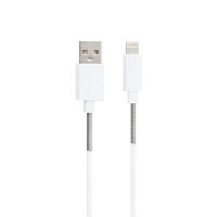 USB кабель Borofone Bx14 Lightning для зарядки и синхронизации (белый) 1 метра