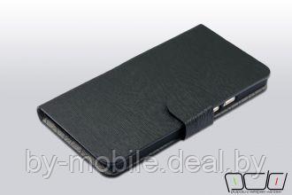 Чехол книжка valenta Huawei Ascend G700 чёрный (кожа)