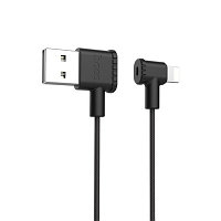 USB кабель Hoco X28 Lightning для зарядки и синхронизации (черный) 1,2 метра