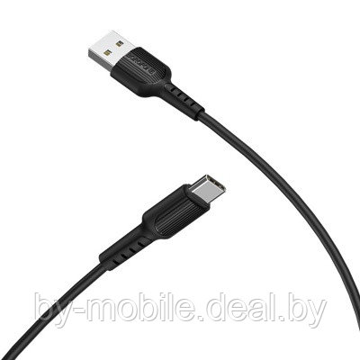 USB кабель Borofone BX16 Type-C для зарядки и синхронизации (белый) 1 метра - фото 1 - id-p122810333