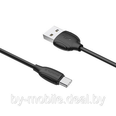 USB кабель Borofone BX19 Type-C для зарядки и синхронизации (белый) 1 метра - фото 1 - id-p122810334