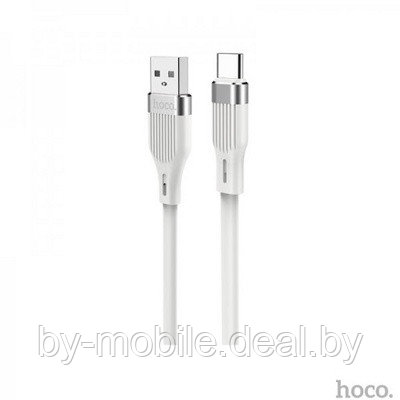 USB кабель Hoco U72 Type-C для зарядки и синхронизации (белый) 1,2 метра - фото 1 - id-p122903094