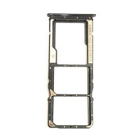 Cим-лоток (Sim-слот) Xiaomi Redmi Note 9 (черный)