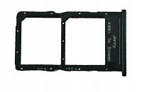 Cим-лоток (Sim-слот) Huawei P40 lite (полночный черный)