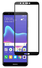 Защитное стекло Huawei Y9 2018 (FLA-LX1) 5D черный