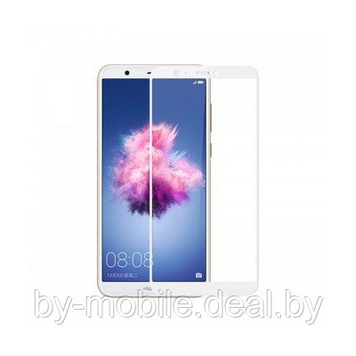 Защитное стекло Huawei Honor 9 Lite (LLD-L31) 5D белый - фото 1 - id-p124769585