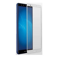 Защитное стекло Huawei Y9 2018 (FLA-LX1) 5D белый