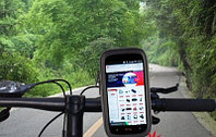 Велосипедный держатель для телефона на руль влагозащитный Apple iPhone 6 размер 145x75мм