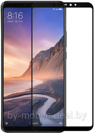 Защитное стекло Xiaomi Mi Mix 2s 5D черный - фото 1 - id-p125626578