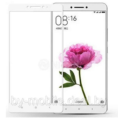 Защитное стекло Xiaomi Mi Mix 2 5D Белый - фото 1 - id-p125626579