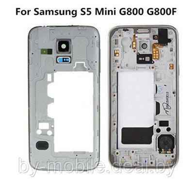 Средняя часть корпуса Samsung Galaxy S5 mini (SM-G800H) - фото 1 - id-p185671699