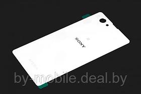 Задняя крышка (стекло) для Sony Xperia Z1 Compact белый