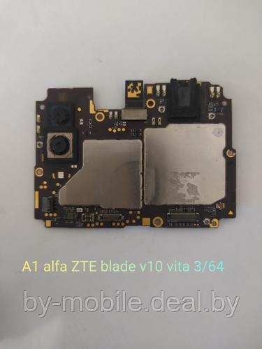 Основная плата A1 Альфа, ZTE Blade V10 Vita (3x64) - фото 1 - id-p178498650