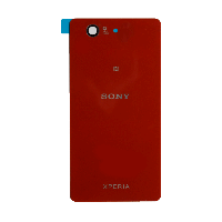 Задняя крышка (стекло) для Sony Xperia Z3 Compact красный